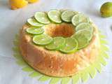 Angel cake citron jaune et citron vert