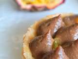 Tartelettes chocolat-banane-passion