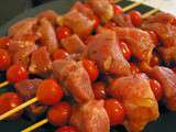 Brochettes de porc japonnaises