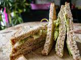 Club sandwich aux rillettes de thon