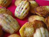 Madeleines aux fruits confits