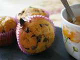 Muffins à la noisette et chocolat