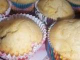 Muffins aux pommes et aux raisins