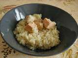 Risotto au saumon