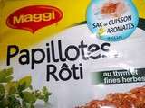 Roti de porc en papillotte maggi