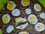 Salade froide de lentilles aux lardons