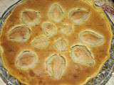 Tarte amandine aux poires