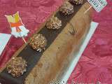 Bûche aux Ferrero Rochers