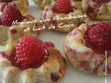 Moelleux aux Framboises et Lait de Coco