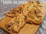 Sapin feuilleté au pesto