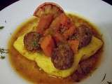 Tajine de boeuf, carottes, cumin, orange sanguine