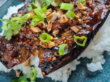 Aubergine au gochujang