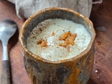 Cappuccino d'oignons doux des Cévennes, mousse de Pélardon