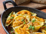 Conchiglioni à la courge et Comté