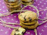 Cookies Peanut Butter et deux chocolats