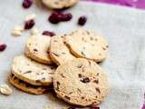 Cookies Quaker Oats, cranberries et cacahuètes