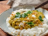 Dahl de lentilles corail au rice cooker