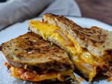 Grilled Cheese au kimchi