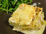 Lasagnes saumon et poireaux