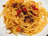 Linguine mollica e  crusco 