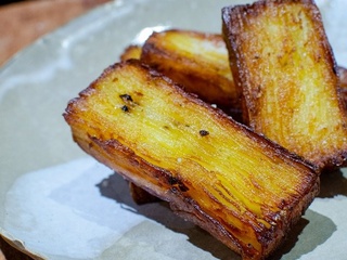 Millefeuille de pommes de terre croustillant