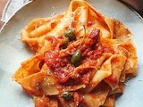 Pappardelle aux câpres