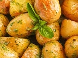 Pommes de terre roties au pesto