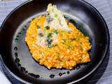 Risotto aux tomates et ail des ours