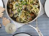 Spaghetti aux Vongole (et gambas)