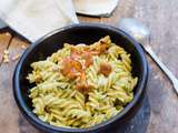 Spirelli Al Dente au pesto de basilic et girolles