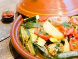 Tajine de poulet aux courgettes