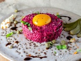 Tartare de betteraves comme un Américain