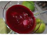 Daiquiri aux fruits rouges