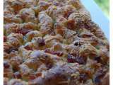 Foccacia lardons-fromage Thermomix