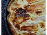 Tarte reblochon et poires