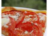 Tarte tomates et oignons