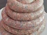 Saucisses de Toulouse Home made au roquefort