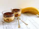 Banoffee pie vegan { in a jar } pour la Bataille Food 26  Comford food  (option sans gluten)