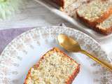 Cake moelleux au citron, graines de chia et cardamome