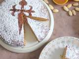 Tarta de Santiago, gâteau aux amandes et agrumes pour la fête nationale de l'Espagne (sans lactose, sans gluten)