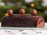 Bûche de Noël – Chocolat/poires