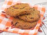 Cookies « detox » aux baies de Goji