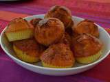 Mini cakes au fromage et aux lardons