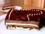 Entremet 3 chocolats