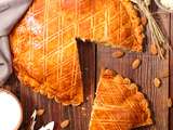 Galette des rois amande griottes