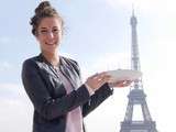 Je cuisine devant la Tour Eiffel