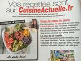 Je suis dans cuisine actuelle ! :d