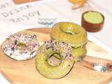 Donuts au thé matcha