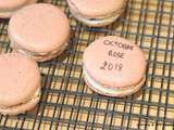 Macarons figue et chocolat Dulcey {#Octobre Rose}