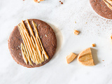 Sablé préféré : biscuit choco-dulcey à la fleur de sel